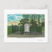 Gen. Benedict Arnold's linkerpoot monument Briefkaart (Voorkant)