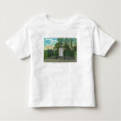 Gen. Benedict Arnold's linkerpoot monument Kinder Shirts (Voorkant)