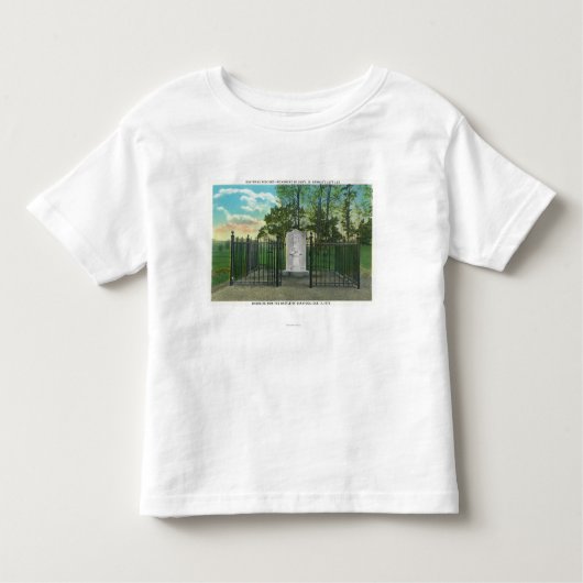 Gen. Benedict Arnold's linkerpoot monument Kinder Shirts (Voorkant)