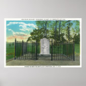 Gen. Benedict Arnold's linkerpoot monument Poster (Voorkant)