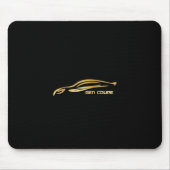 Gen. Coupe Gold Silhouette Logo Muismat (Voorkant)