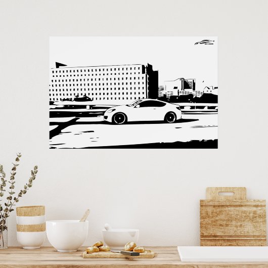 Gen. Coupe Rolling Shot Poster (Keuken)