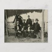 Gen. Grierson en staf Briefkaart (Voorkant)