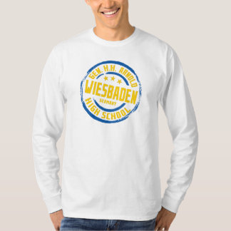Gen HH Arnold High School Blauw en Goud T-shirt