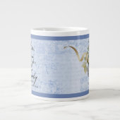 Gen. James Mattis "Wees beleefd..." w/ Floral Acci Grote Koffiekop (Voorkant)