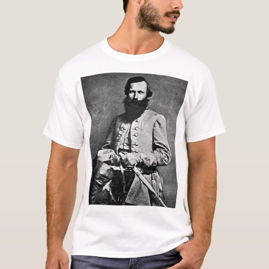 Gen. "Jeb" Stuart_War Afbeelding T-shirt (Voorkant)
