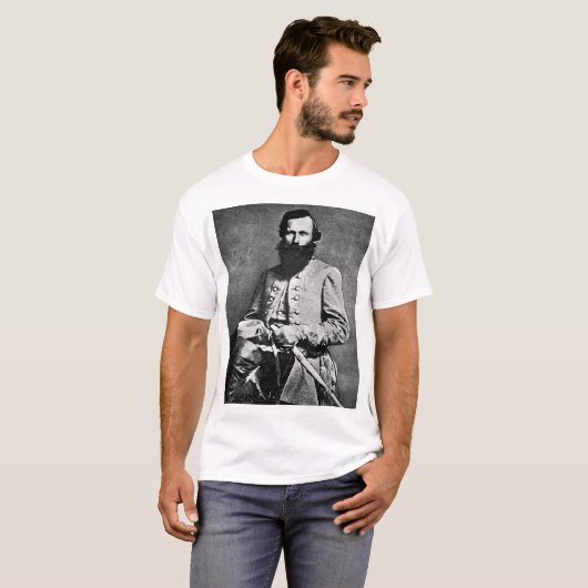 Gen. "Jeb" Stuart_War Afbeelding T-shirt (Voorkant volledig)