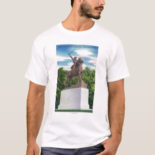 Gen. John Stark Statue Uitzicht T-shirt