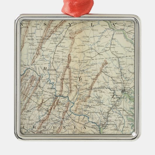 Gen. kaart I Metalen Ornament (Voorkant)