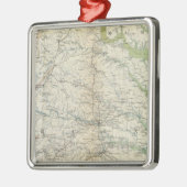 Gen. kaart II Metalen Ornament (Links)