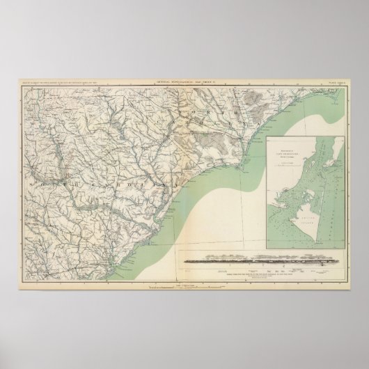 Gen. kaart IV Poster (Voorkant)