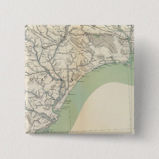 Gen. kaart IV Vierkante Button 5,1 Cm (Voorkant)