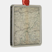 Gen. kaart V Metalen Ornament (Rechts)