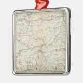 Gen. kaart V Metalen Ornament (Links)