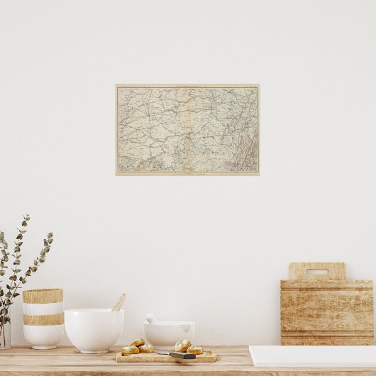 Gen. kaart V Poster (Keuken)