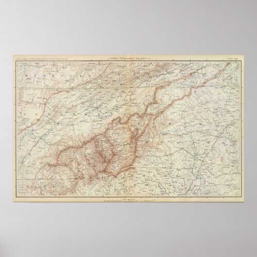 Gen.-kaart VII Poster (Voorkant)