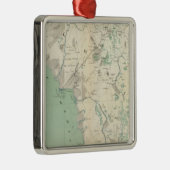 Gen. kaart XI Metalen Ornament (Rechts)