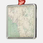 Gen. kaart XI Metalen Ornament (Links)