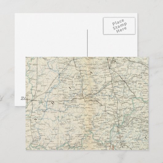 Gen. kaart XVI (Voorkant / Achterkant)