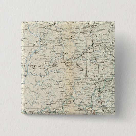 Gen. kaart XVI Vierkante Button 5,1 Cm (Voorkant)