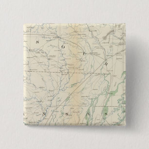 Gen. kaart XVIII Vierkante Button 5,1 Cm