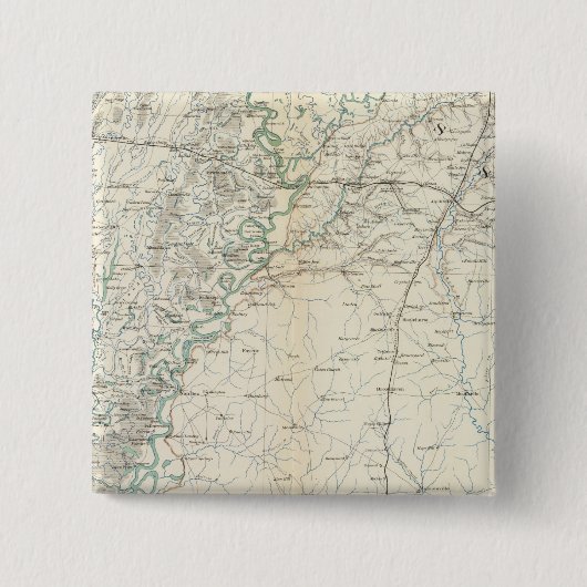 Gen. kaart XX Vierkante Button 5,1 Cm (Voorkant)