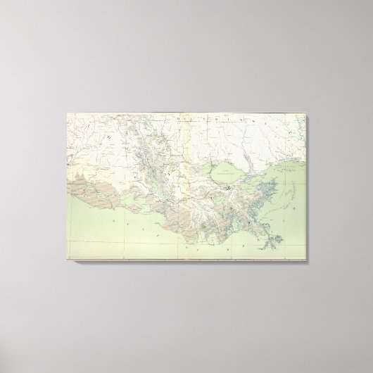 Gen-kaart XXI Canvas Afdruk (Voorkant)