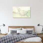 Gen-kaart XXI Canvas Afdruk (Insitu (Slaapkamer))