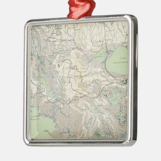 Gen-kaart XXI Metalen Ornament (Links)