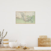 Gen-kaart XXI Poster (Keuken)