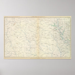 Gen. kaart XXIII Poster