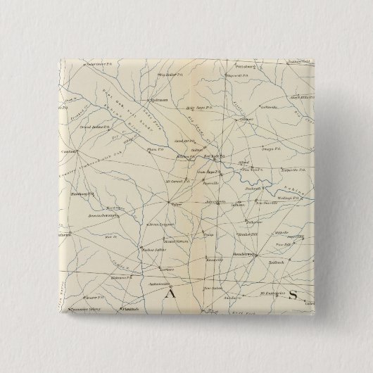 Gen. kaart XXIII Vierkante Button 5,1 Cm (Voorkant)