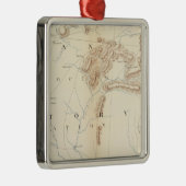 Gen. kaart XXIV Metalen Ornament (Rechts)