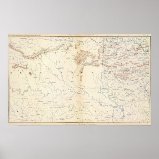 Gen. kaart XXIV Poster (Voorkant)