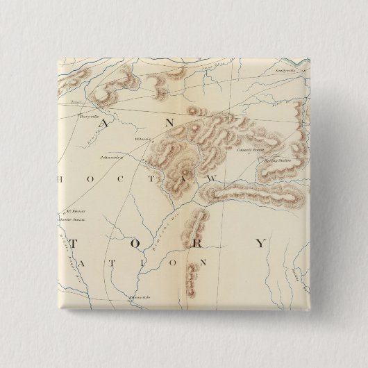 Gen. kaart XXIV Vierkante Button 5,1 Cm (Voorkant)