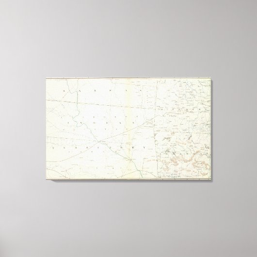 Gen-kaart XXV Canvas Afdruk (Voorkant)
