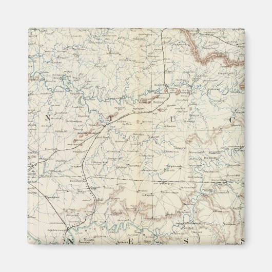 Gen. map XV Magneet (Voorkant)