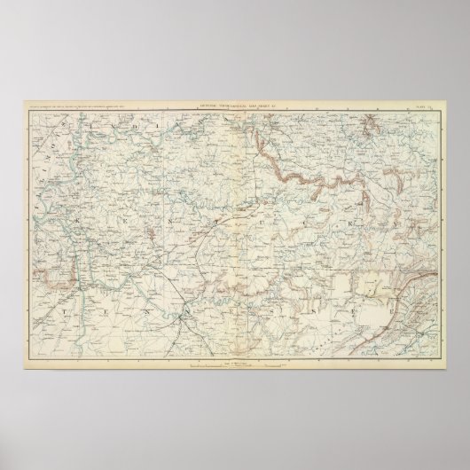 Gen. map XV Poster (Voorkant)