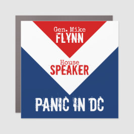 Gen Mike Flynn Voorzitter van het House Panic in D Automagneet