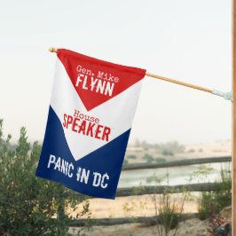Gen Mike Flynn Voorzitter van het House Panic in D Huisvlag