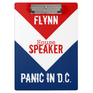 Gen Mike Flynn Voorzitter van het House Panic in D Klembord
