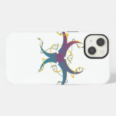 Gen-splitsing Bio-gevaar Symbool iPhone Hoesje (Achterkant horizontaal)