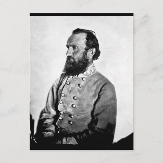 Gen. "Stonewall" Jackson,_War Afbeelding Briefkaart (Voorkant)