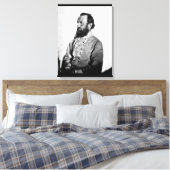 Gen. "Stonewall" Jackson,_War Afbeelding Canvas Afdruk (Insitu (Slaapkamer))