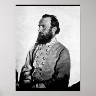 Gen. "Stonewall" Jackson,_War Afbeelding Poster