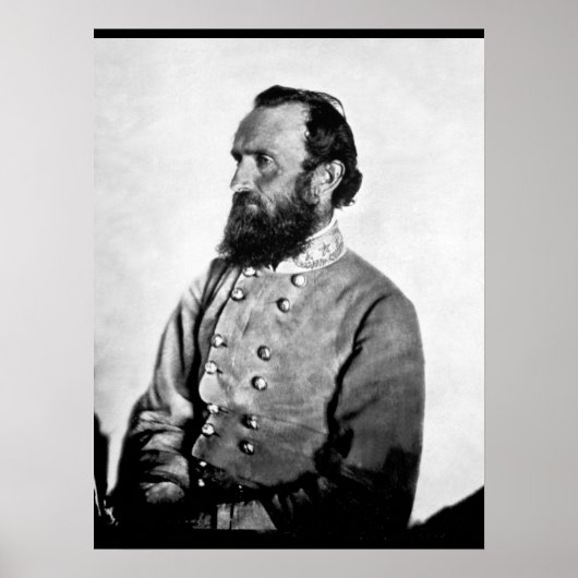 Gen. "Stonewall" Jackson,_War Afbeelding Poster (Voorkant)