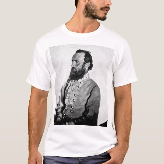 Gen. "Stonewall" Jackson,_War Afbeelding T-shirt (Voorkant)