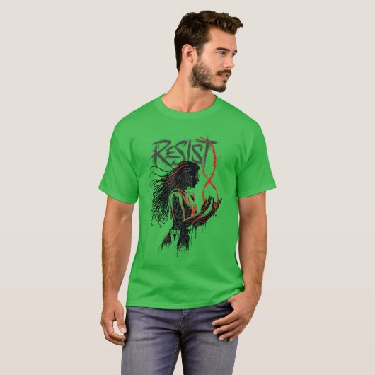 Gen V Resist Silhouette Marie IllustrationV Show f T-shirt (Voorkant volledig)