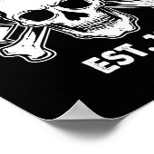 Gen X 1965 I'm 97% Sure You Don't Like Me Skull (  Poster (Hoek)