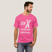 Gen X 1971 Edition Generation Pennsylvania Birthda T-shirt (Voorkant volledig)